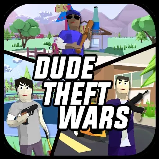 Dude Theft Wars: Offline games